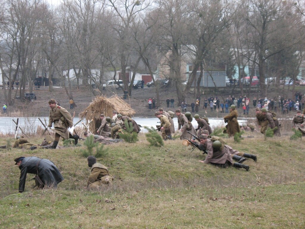 Историческая Корсунь-Шевченковская битва снова состоялась через 70 лет