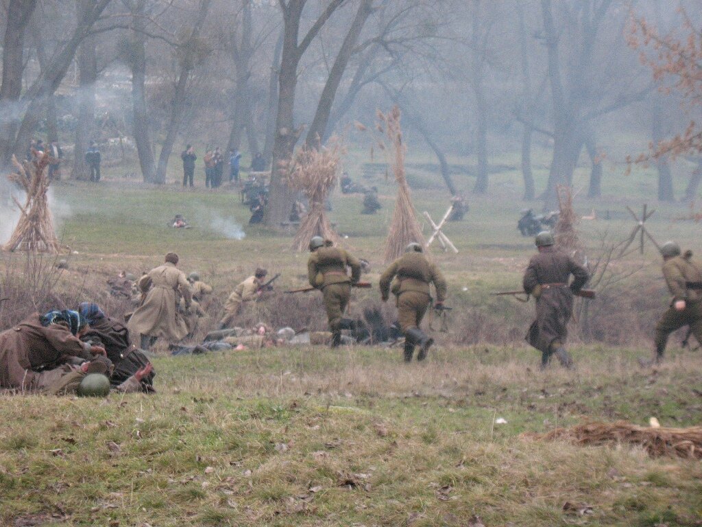 Историческая Корсунь-Шевченковская битва снова состоялась через 70 лет