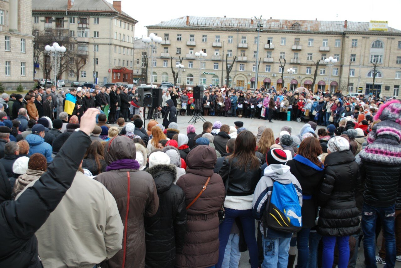 Черкащане молились за мир в Украине