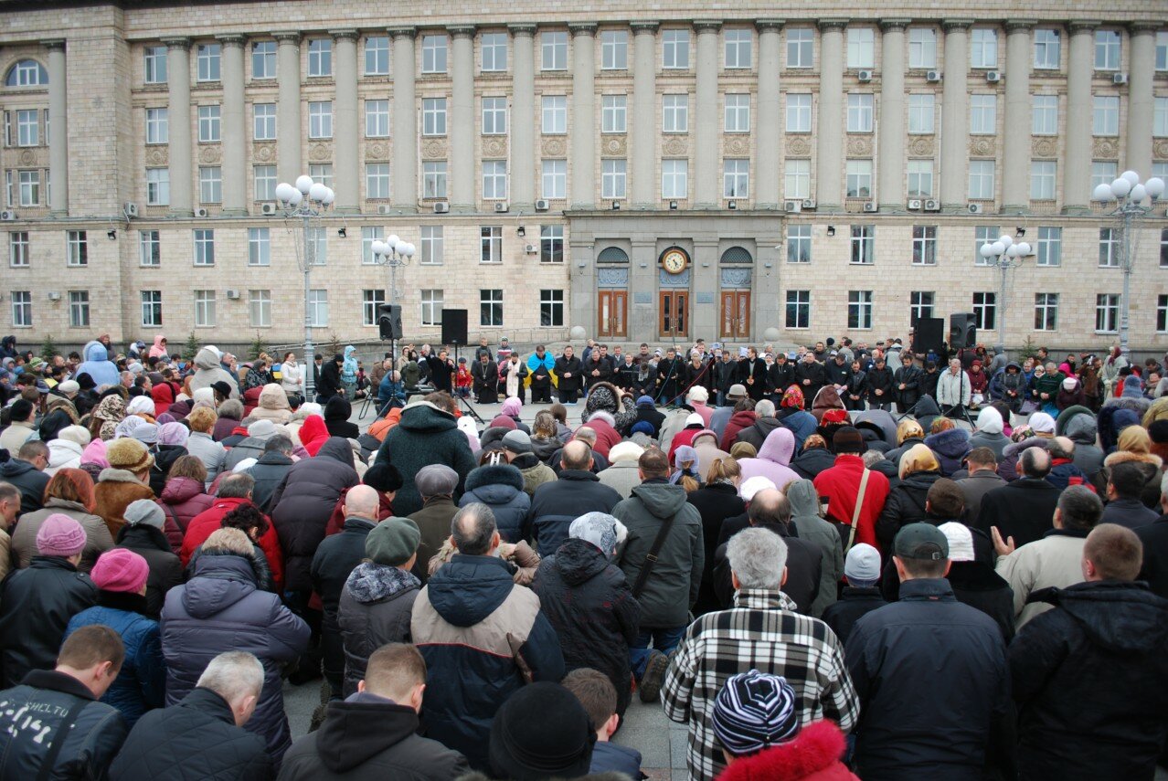 Черкащане молились за мир в Украине