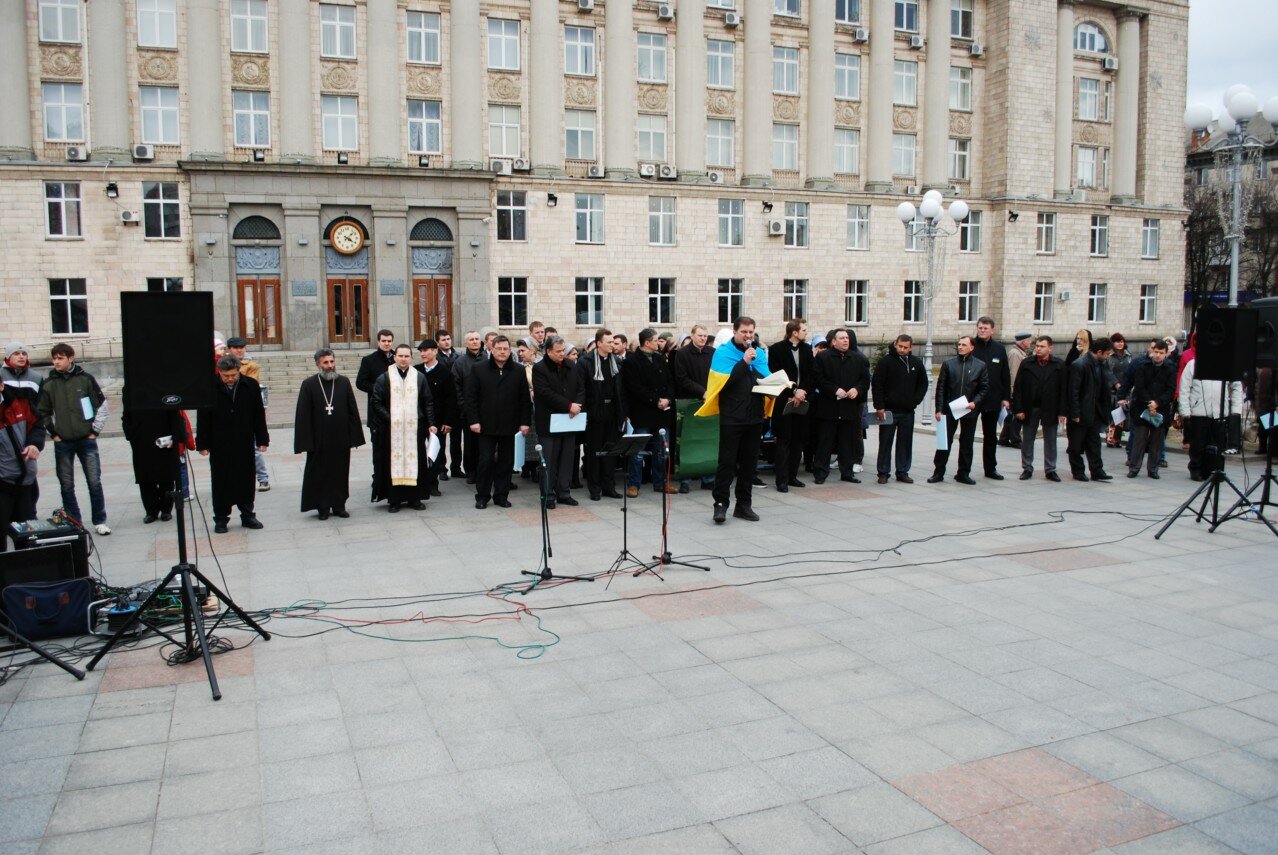 Черкащане молились за мир в Украине