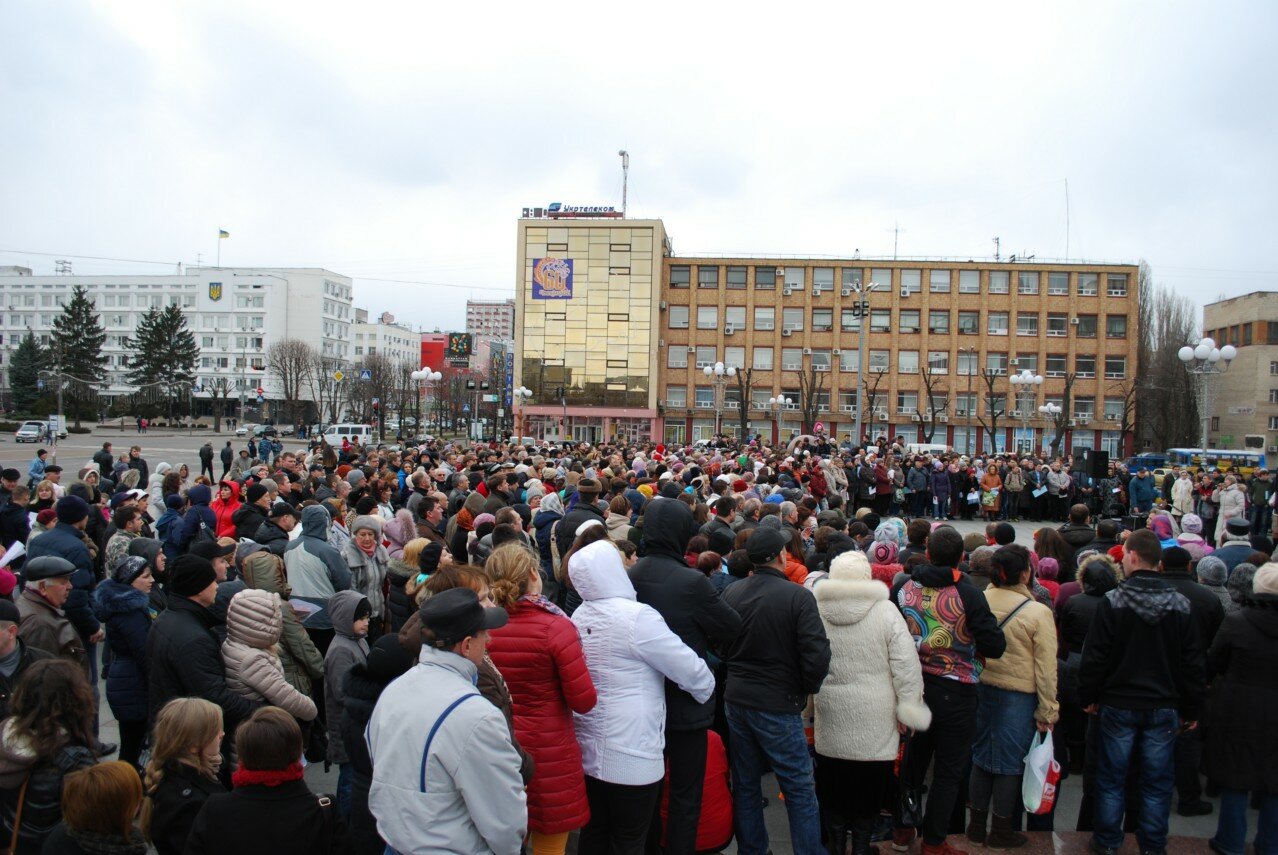 Черкащане молились за мир в Украине